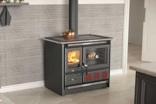 Holzherd Rosa XXL 5.0 Steel von La Nordica